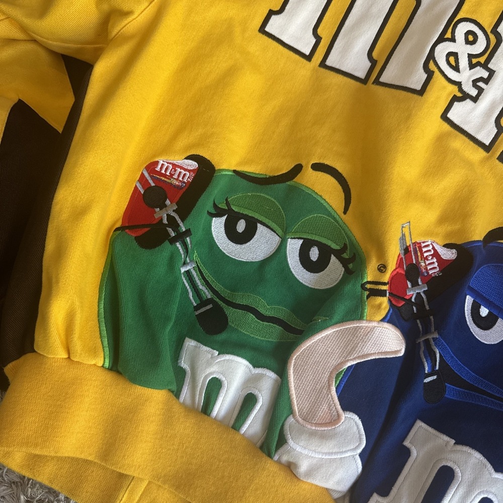 Vintage Chase Authentic Drivers Line M&M's NASCAR Jacket #38 Elliot Sadler Large - Picture 16 of 16